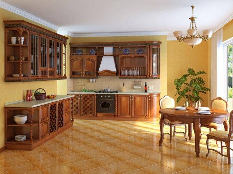 классическая угловая кухня в Нижневартовске