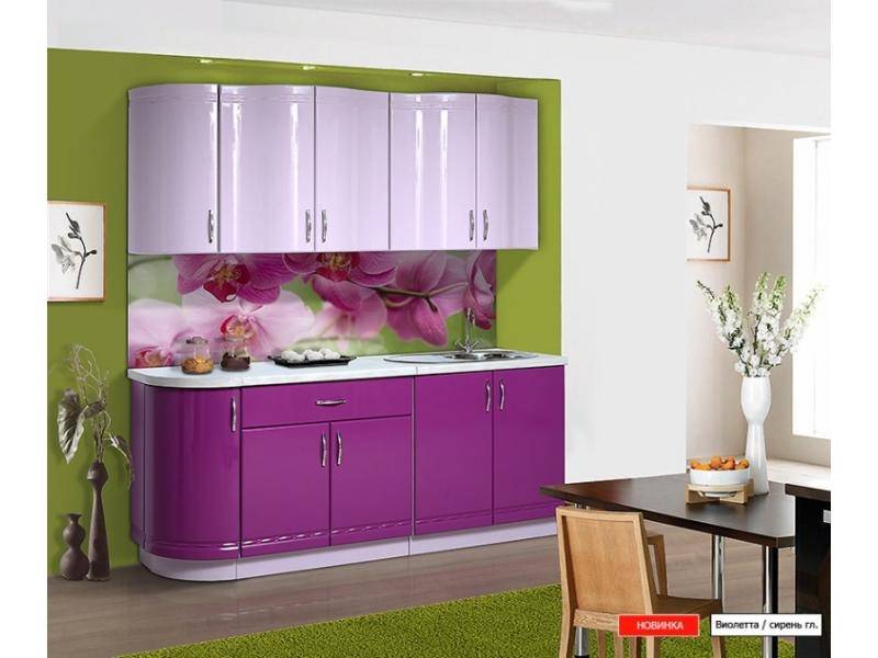 кухня прямая ника 1 (фасад стайл) в Нижневартовске