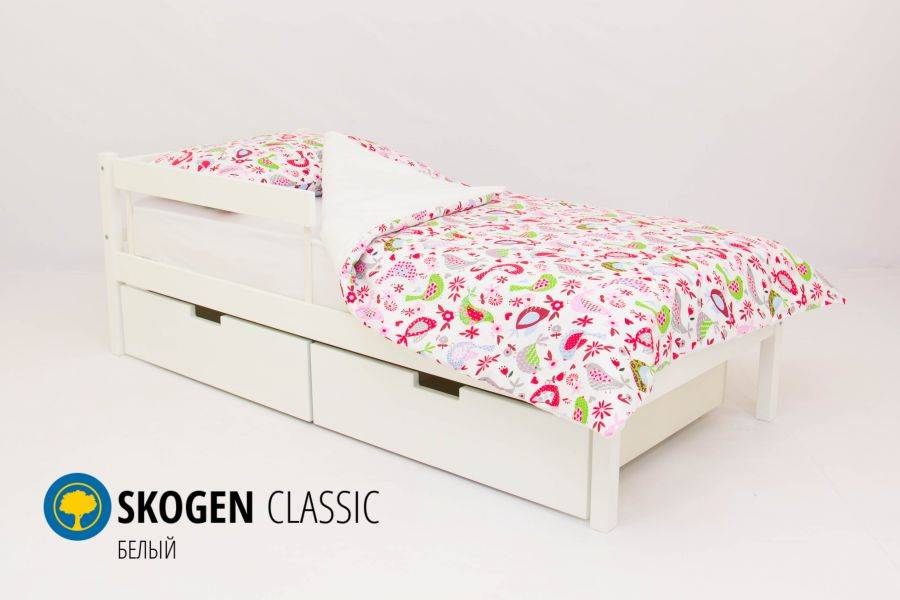 детская кровать skogen classic белый в Нижневартовске