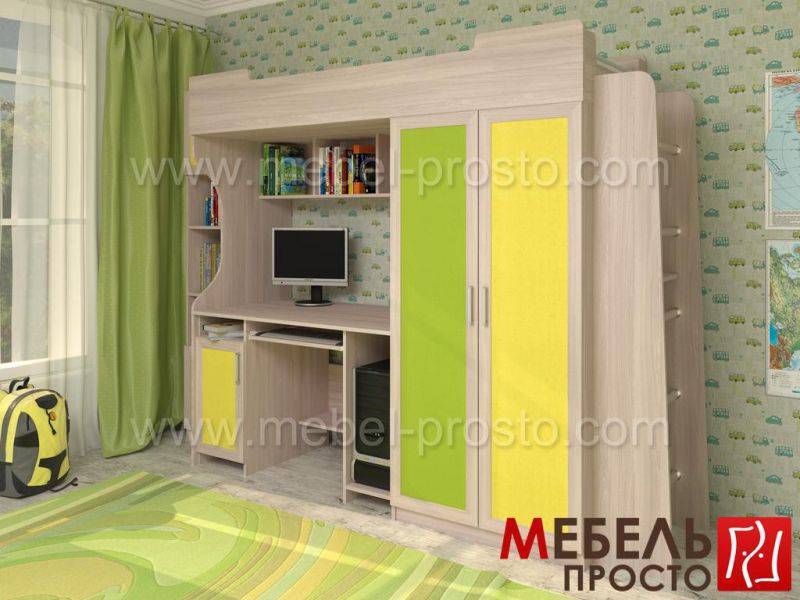 детская кровать-чердак карлсон модульный в Нижневартовске