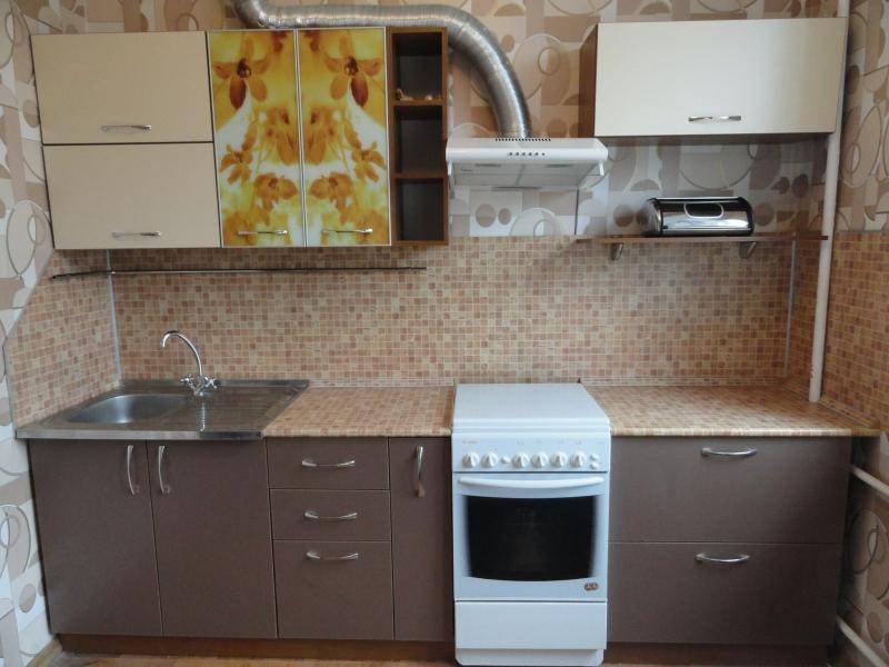 кухня пластик в кромке пвх 4 в Нижневартовске