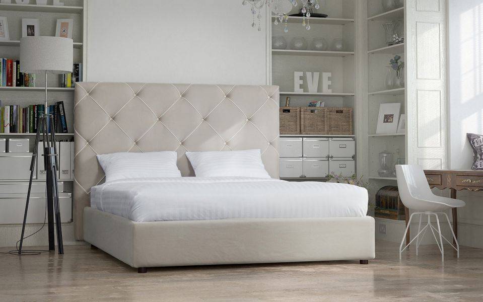 светлая кровать в спальню дилар в Нижневартовске