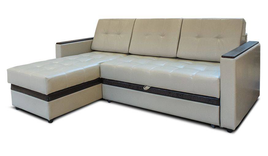 угловой диван брайт 2 с оттоманкой в Нижневартовске