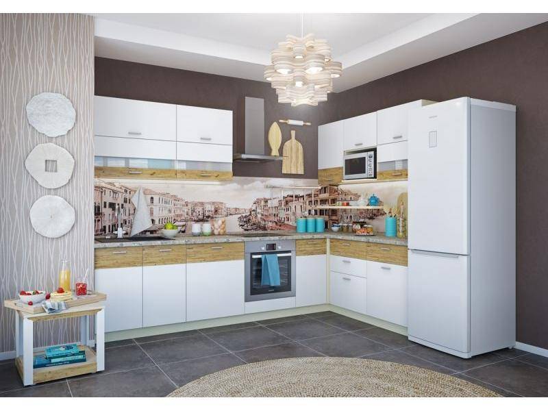 кухня адель белый глянец в Нижневартовске