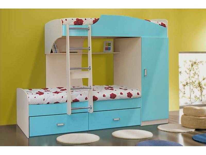 детская кровать 2х ярусная 1 в Нижневартовске