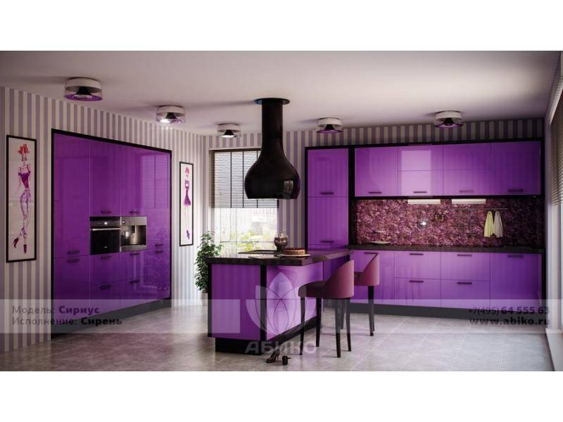 кухня сириус сирень в Нижневартовске