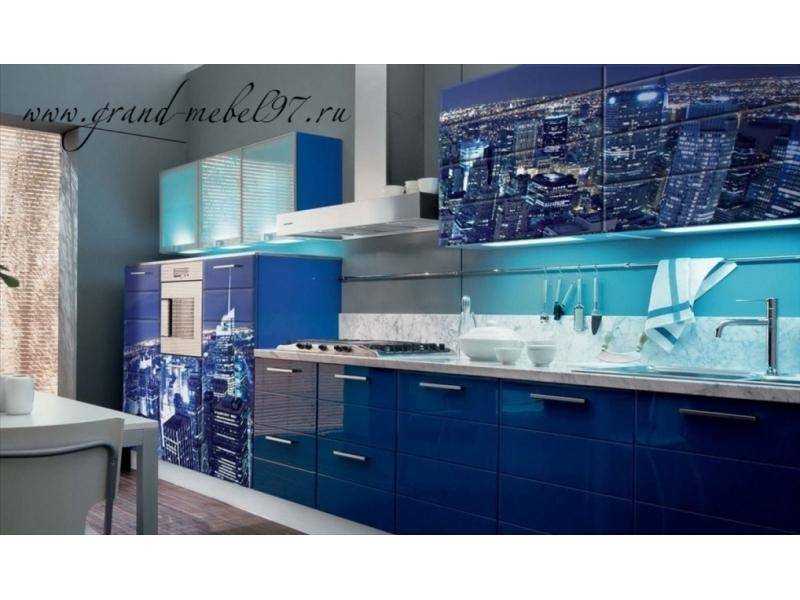 кухня с фотопечатью 033 в Нижневартовске