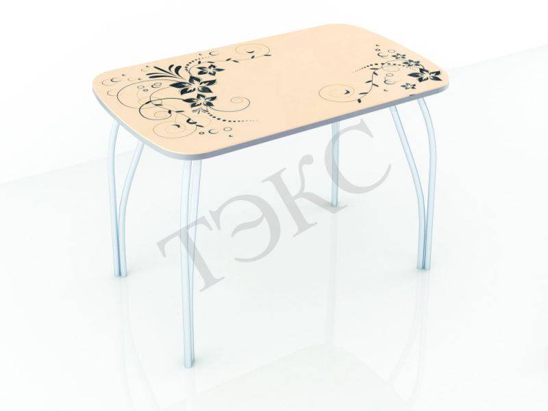 стол винтаж бежевый в Нижневартовске