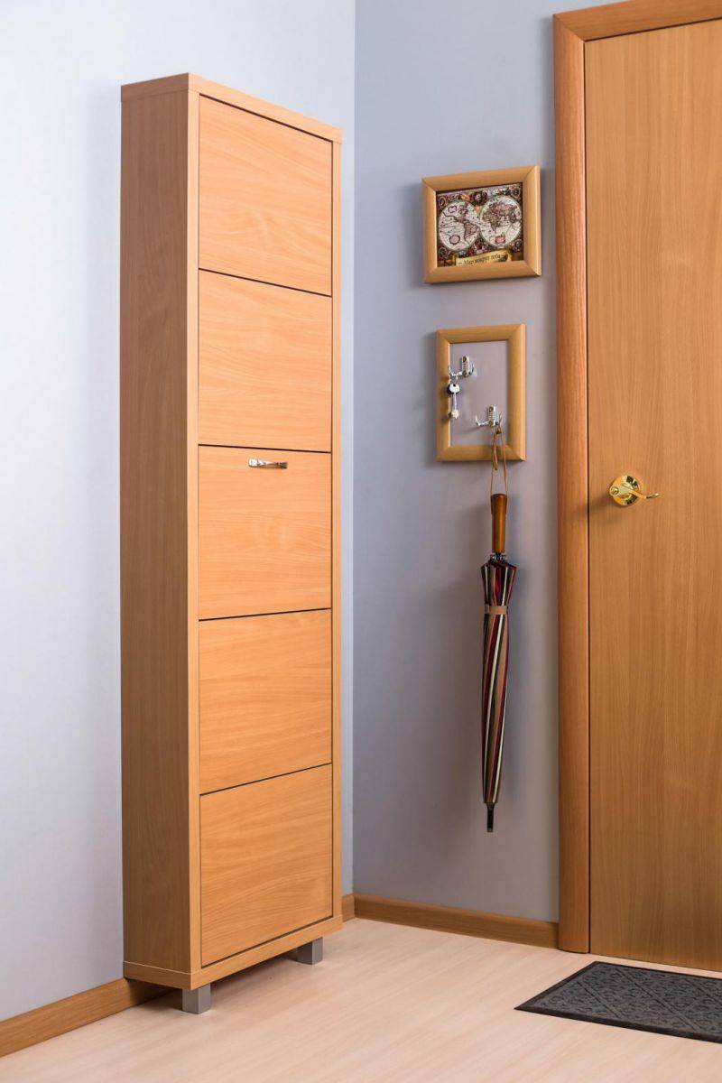 обувной шкаф 5-ти секционный люкс фасад лдсп в Нижневартовске