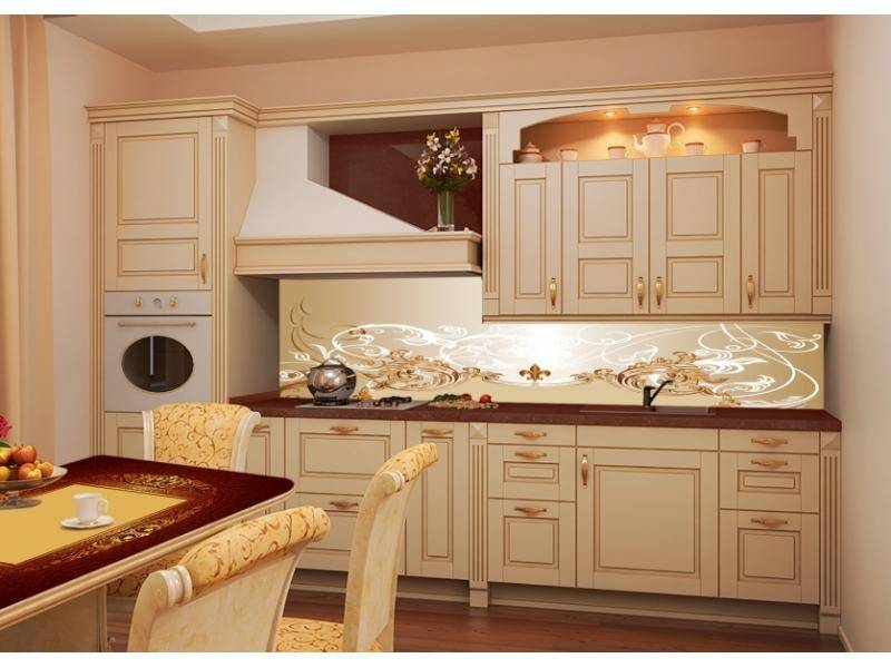 светлая кухня классика 001 в Нижневартовске