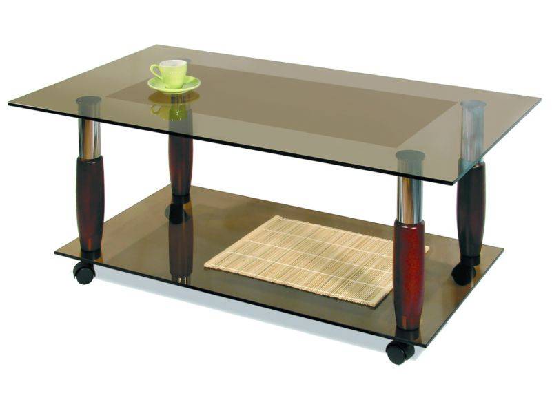 стол журнальный квартет 12 махагон/тонированное в Нижневартовске