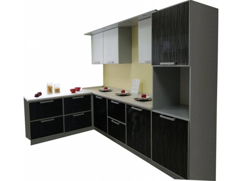 кухня угловая дождь черный в Нижневартовске