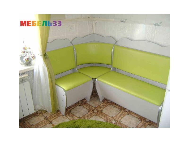 кухонный уголок зеленый в Нижневартовске