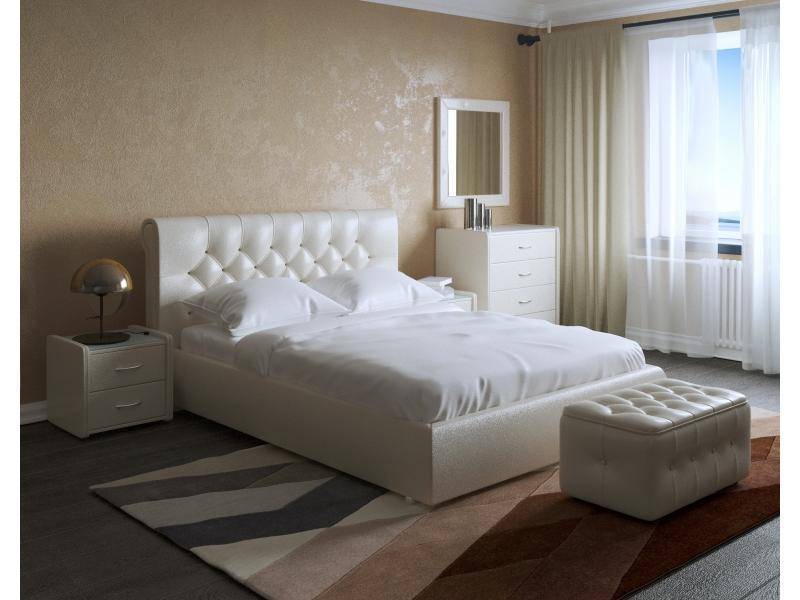 кровать с каретной стяжкой лувр в Нижневартовске