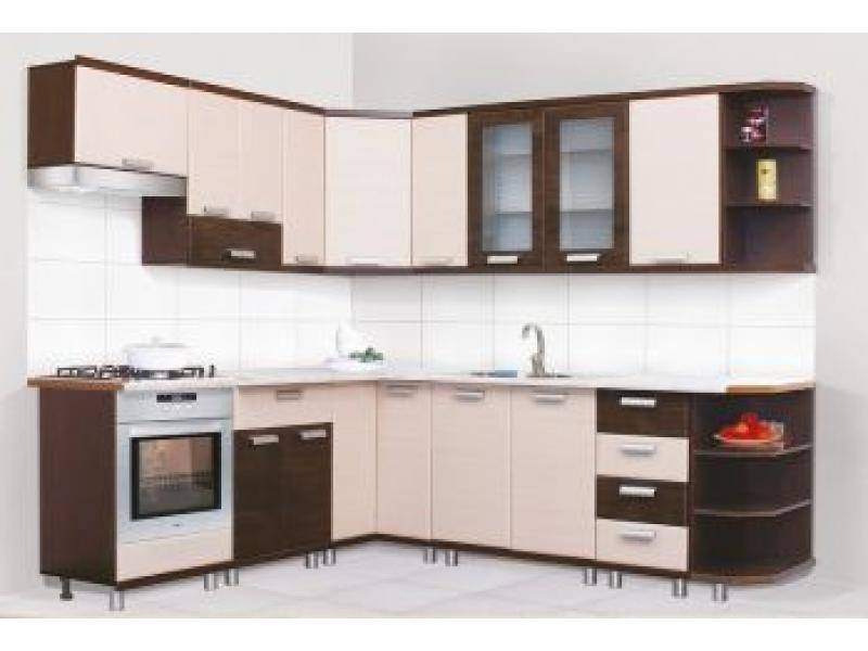 кухонный гарнитур угловой жасмин в Нижневартовске