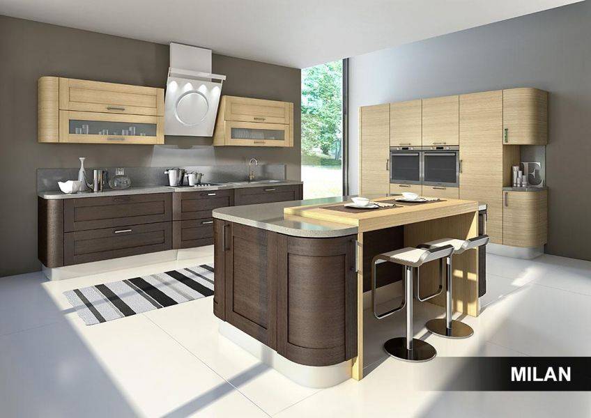 кухня эльба с островом в Нижневартовске