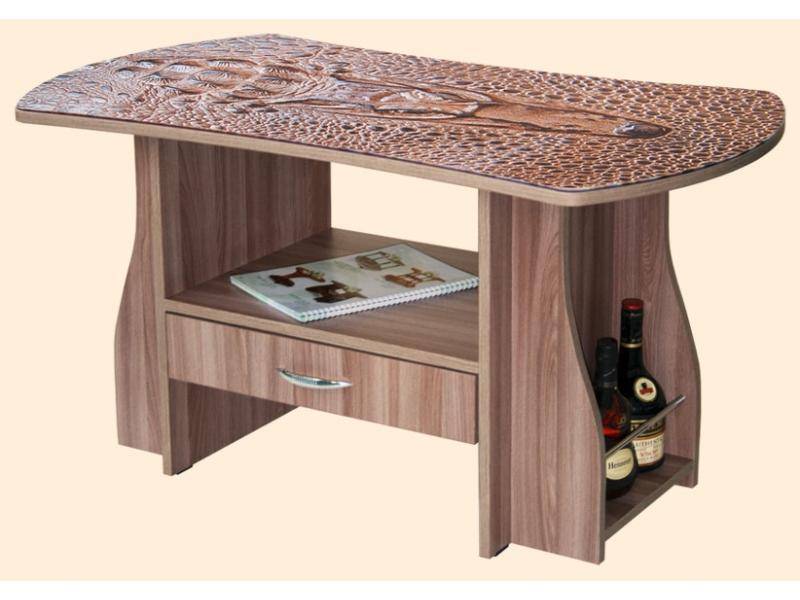 стол журнальный 19 фотопечать в Нижневартовске