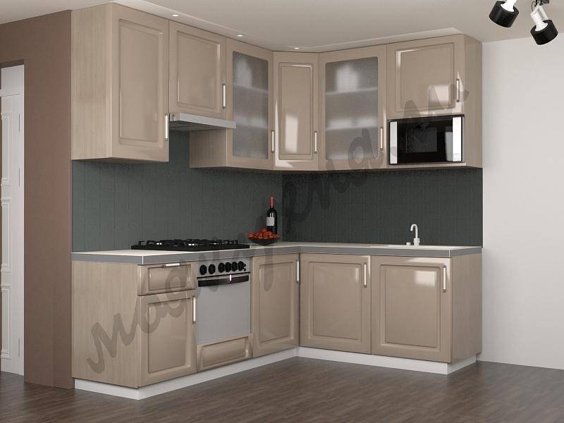 кухня угловая капучино глянец в Нижневартовске