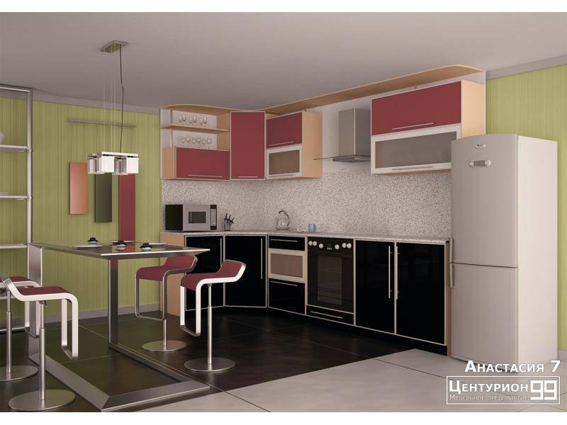 кухонный гарнитур угловой анастасия 7 в Нижневартовске