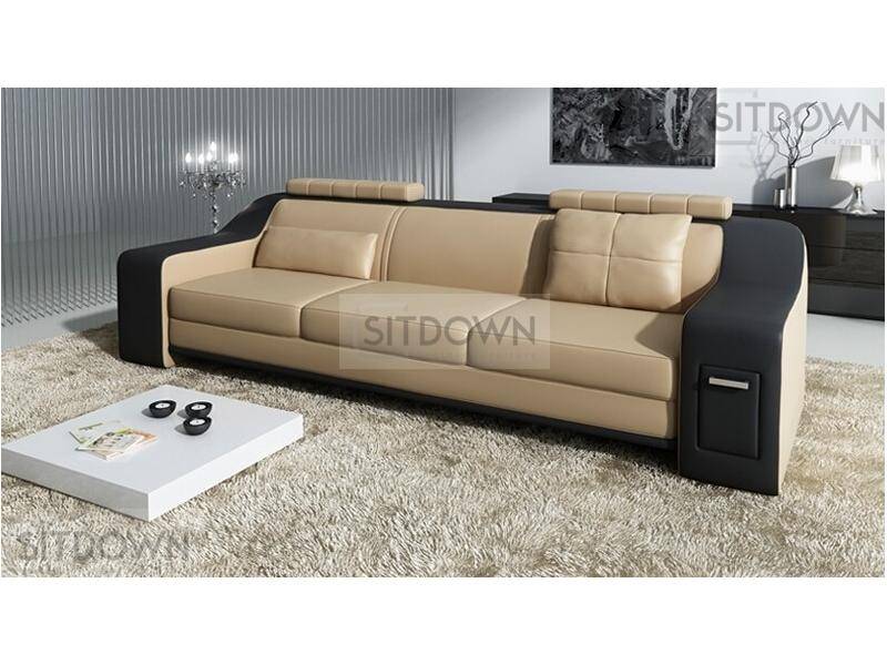 диван с выдвижными подголовниками манхеттен трио в Нижневартовске