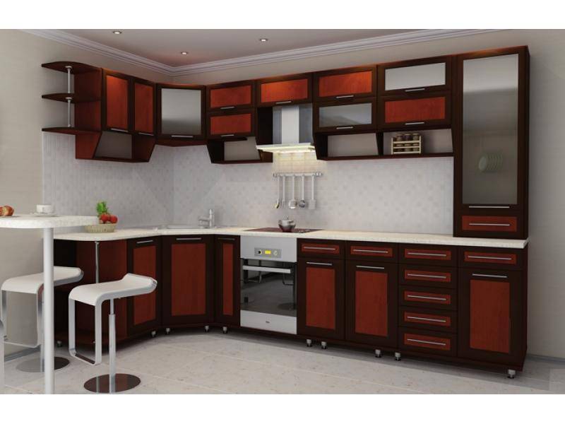 кухонный гарнитур угловой нмк в-10 в Нижневартовске