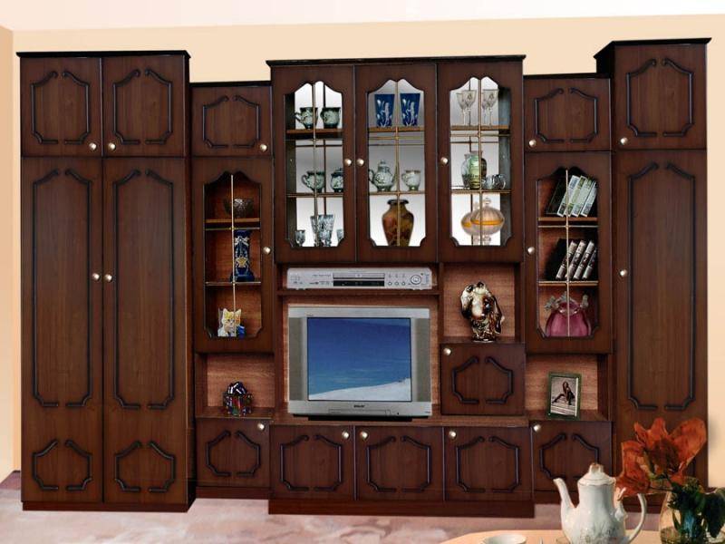 гостиная стенка русь 2005 2+1 в Нижневартовске