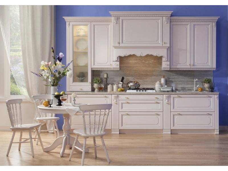 белая кухня с окном белла в Нижневартовске