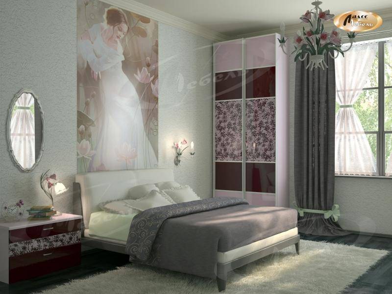 шкаф - купе «розовый каштан» в Нижневартовске