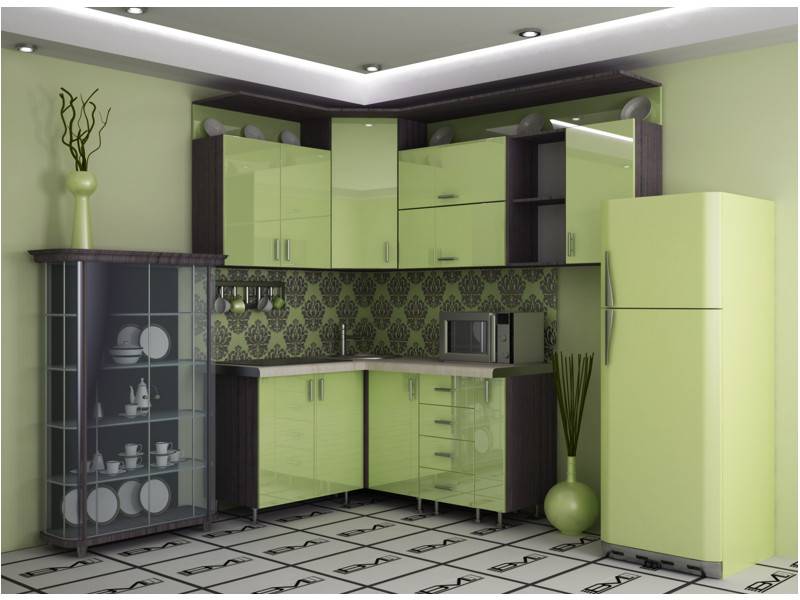 кухня угловая энн пластик в Нижневартовске