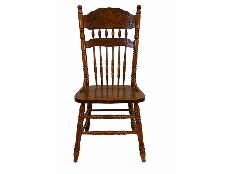 стул деревянный жесткий резной кантри в Нижневартовске