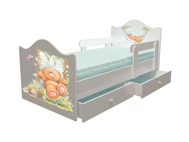 детская кровать сказка мишки беж в Нижневартовске