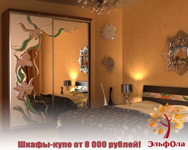 шкаф-купе с зеркалом в Нижневартовске