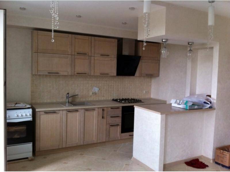 кухня модерн из дуба кантри с патиной в Нижневартовске