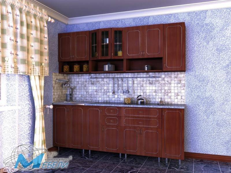 кухня прямая «глория 1» в Нижневартовске