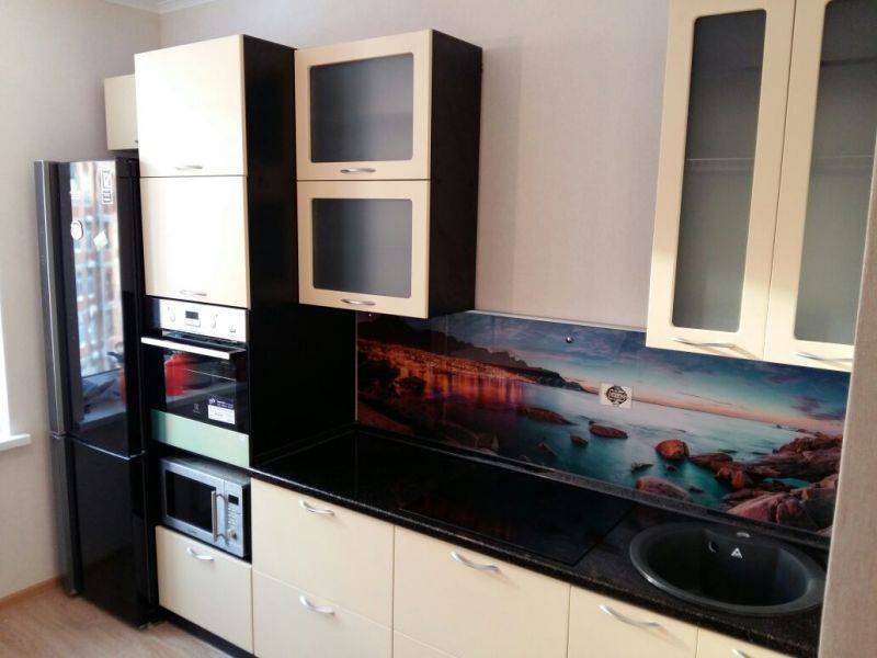 кухня с фасадами мдф пленка в Нижневартовске