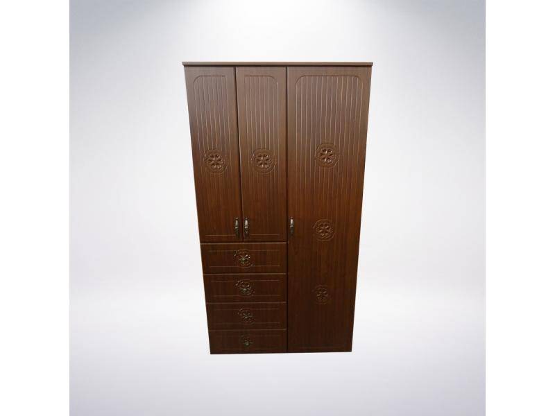 распашной шкаф с ящиками модель шк-8022 в Нижневартовске