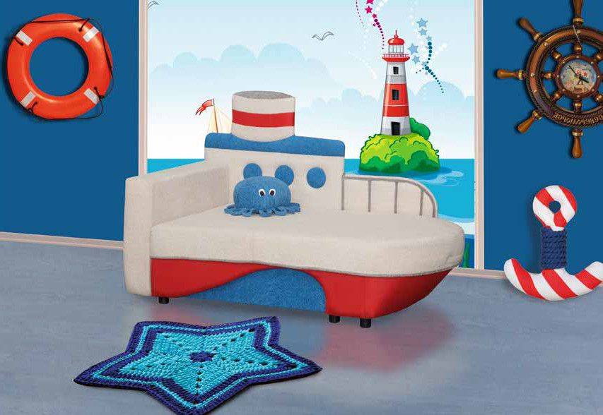 детский диван кораблик нео 33н в Нижневартовске
