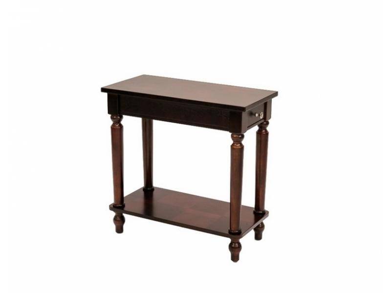 стол журнальный деревянный с ящиком-1622 в Нижневартовске