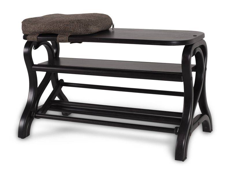 обувница диана темно-коричневый/ткань в Нижневартовске