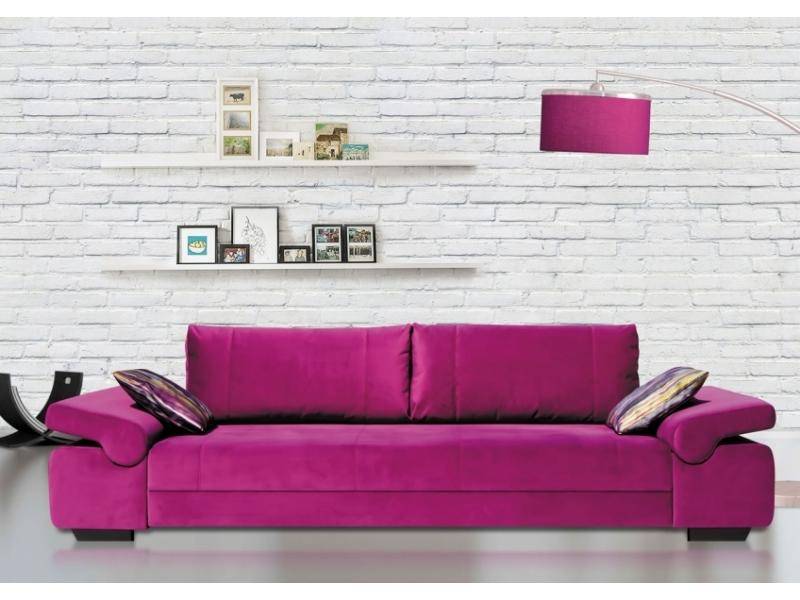 ярко-розовый диван монако люкс в Нижневартовске