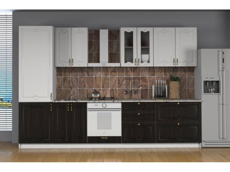 кухня адажио белый - венге в Нижневартовске