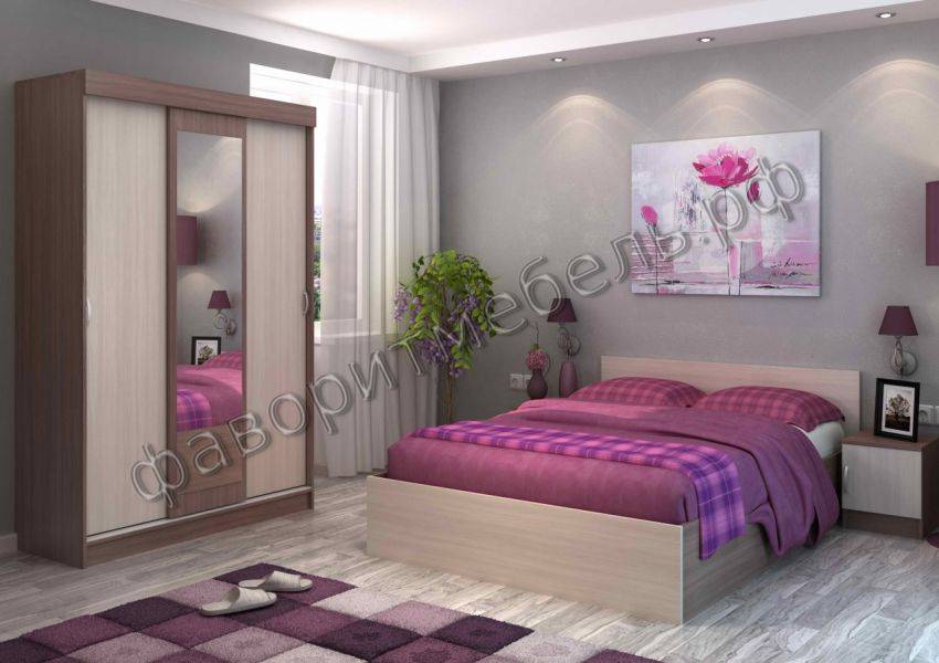 спальный гарнитур татьяна 2 в Нижневартовске