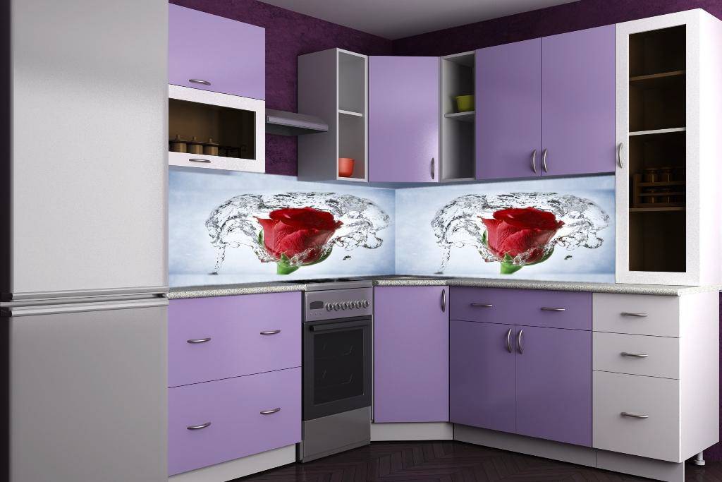 яркая угловая кухня смак 5 в Нижневартовске