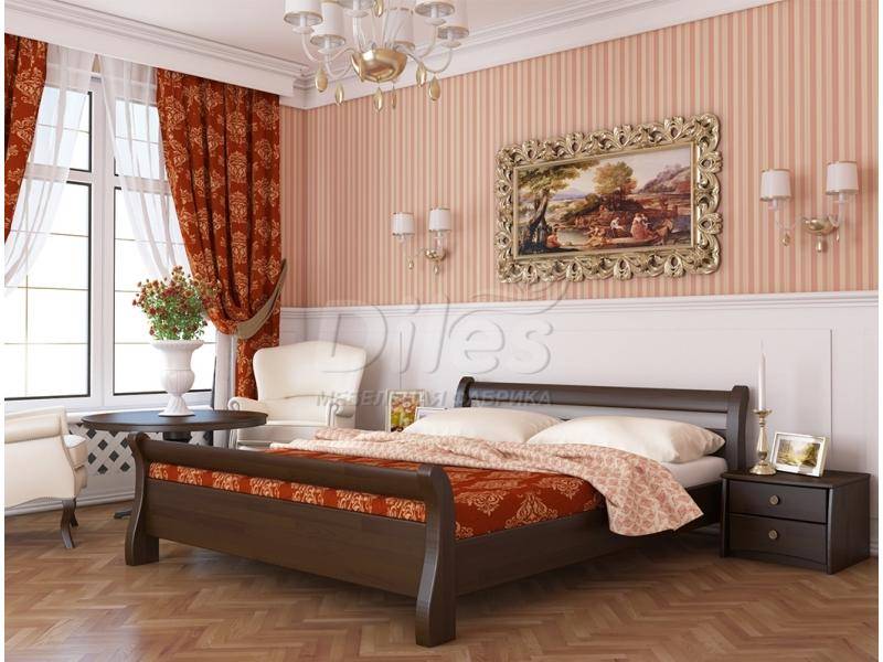 современная деревянная кровать диана в Нижневартовске