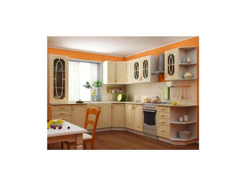 кухня мдф ваниль в Нижневартовске