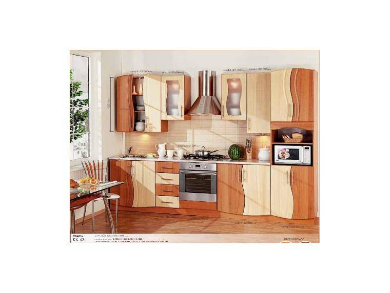 красивая кухня волна в Нижневартовске