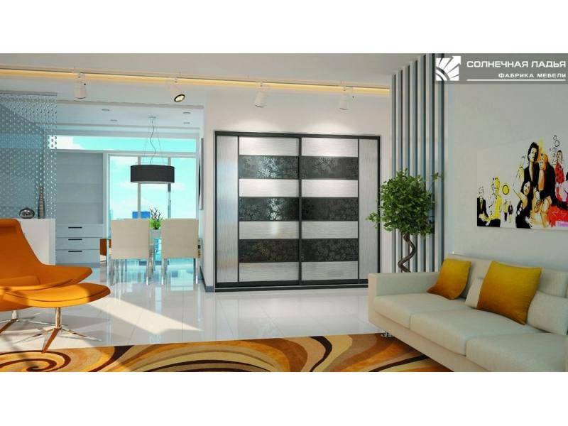 шкаф - купе для гостиной 44 в Нижневартовске