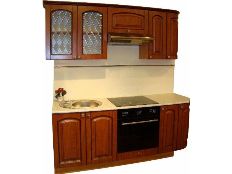 кухня прямая патина черешня в Нижневартовске