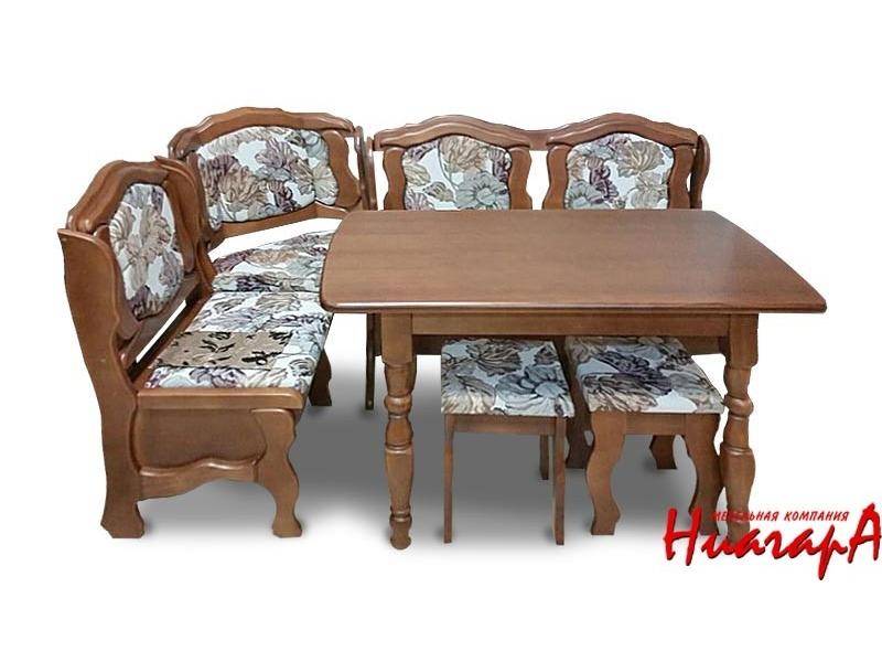 мягкий кухонный уголок со столом классика в в Нижневартовске