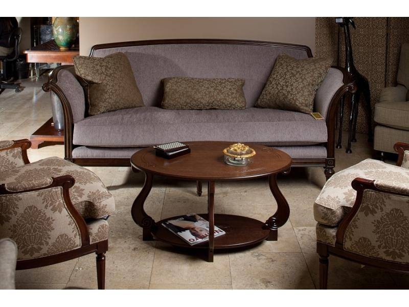 стол журнальный овация (м) тёмно-коричневый в Нижневартовске